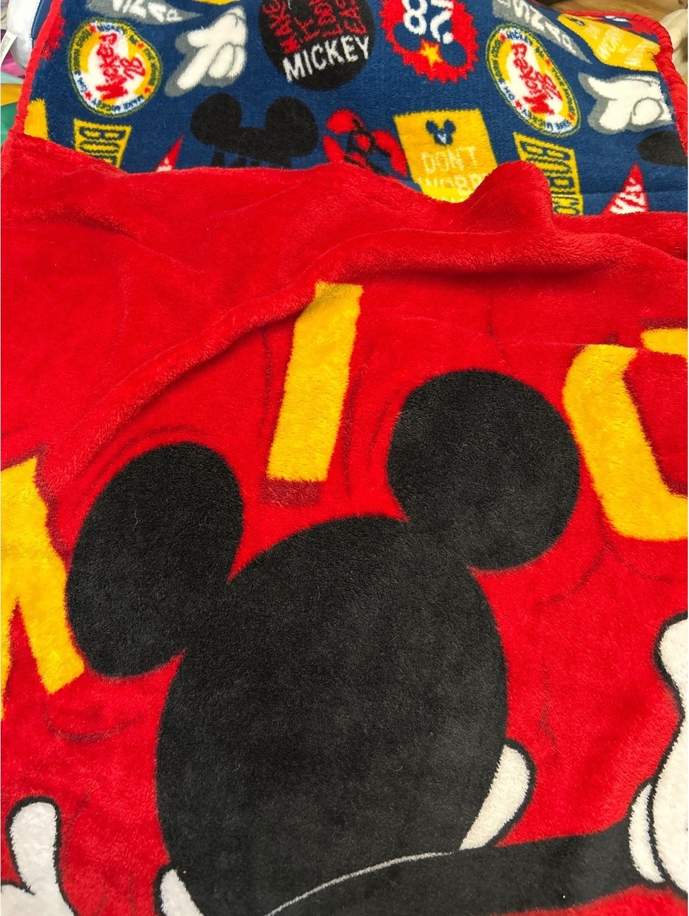 Toddler, Disney Mickey Mouse, one size nap roll